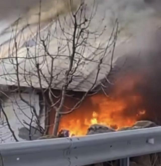 Bursa&rsquo;da bağ evinde &ccedil;ıkan yangın korkuttu 1