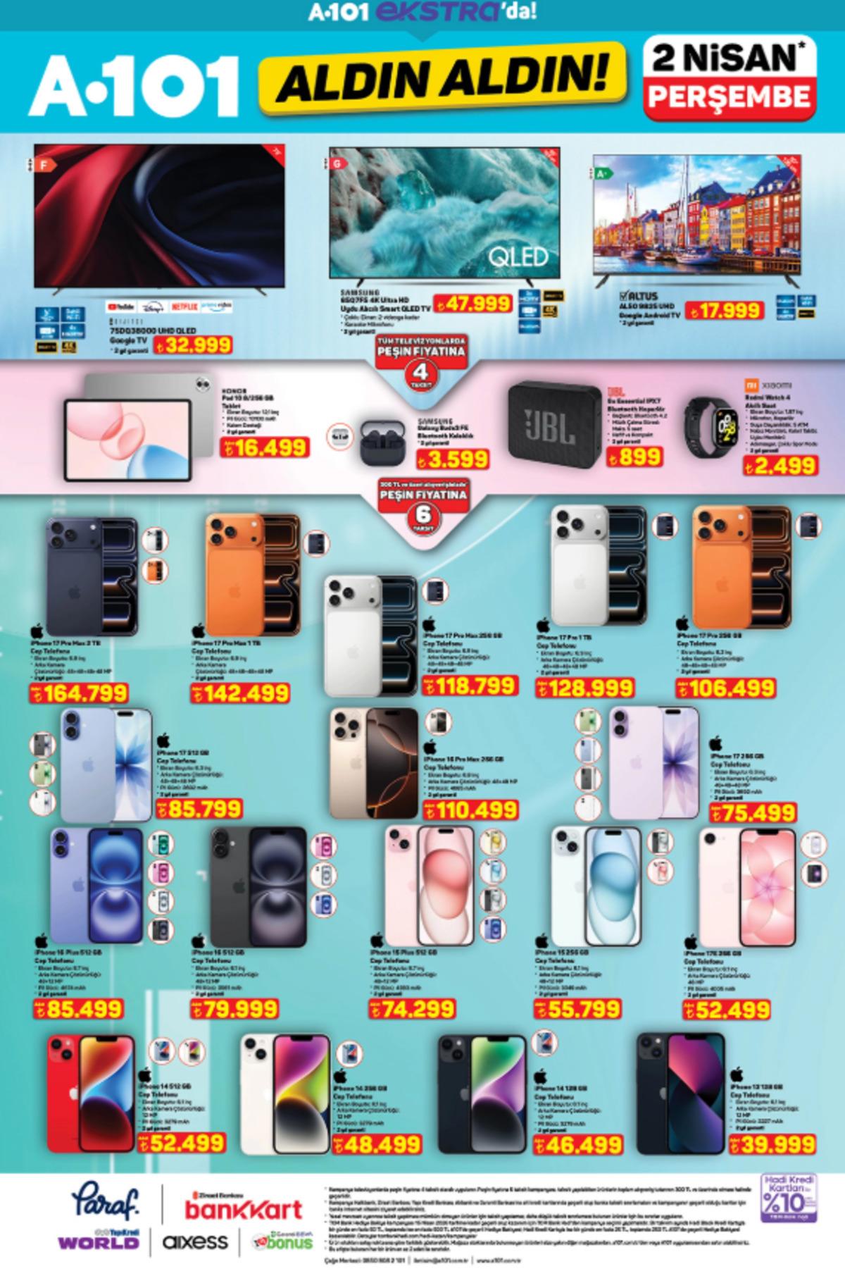 A101 e Casio kol saati modelleri geliyor! 2 Nisan 2026 A101 katalog yayınlandı! 10