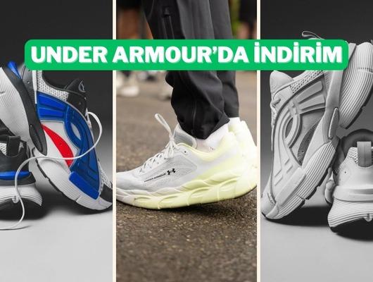 Under Armour ayakkabılarda indirim başladı!