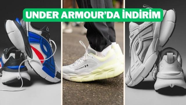 Konfor ve hız bir arada: Under Armour’da ayakkabılarda indirim başladı