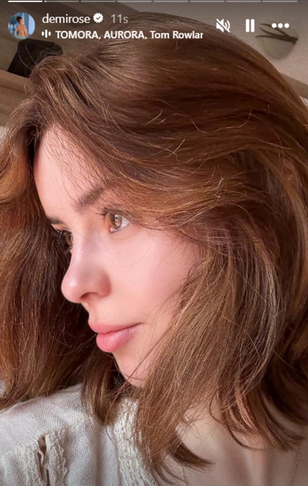 &Ccedil;ok uzun s&uuml;redir ortalarda yoktu! Demi Rose son halini paylaştı 2