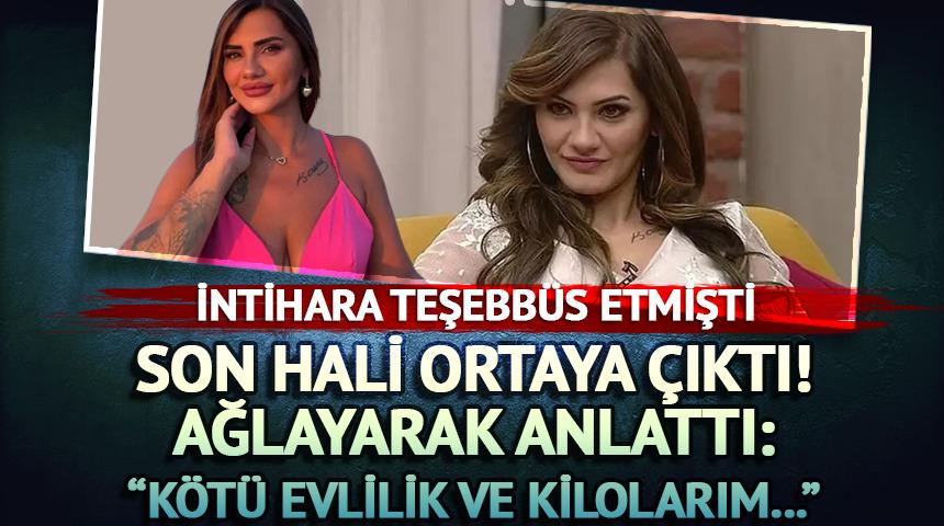 İntihara teşebb&uuml;s etmişti! Son hali ortaya &ccedil;ıktı! Ağlayarak...