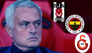 Mourinho devleri karşısına aldı! Beşiktaş, F.Bah&ccedil;e, G.Saray...
