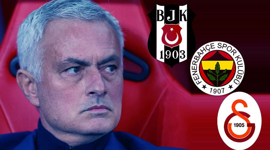 Mourinho devleri karşısına aldı! Beşiktaş, Fenerbah&ccedil;e, Galatasaray...