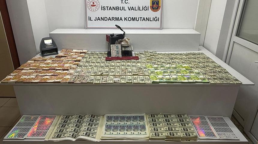 İstanbul'da b&uuml;y&uuml;k operasyon: Milyonlarca sahte dolar ve euro yakalandı