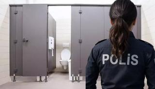 Kayseri'de skandal! Kadın polisi tuvalette gizlice kayda aldı