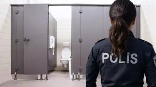 Kayseri'de skandal! Kadın polisi tuvalette gizlice kayda aldı