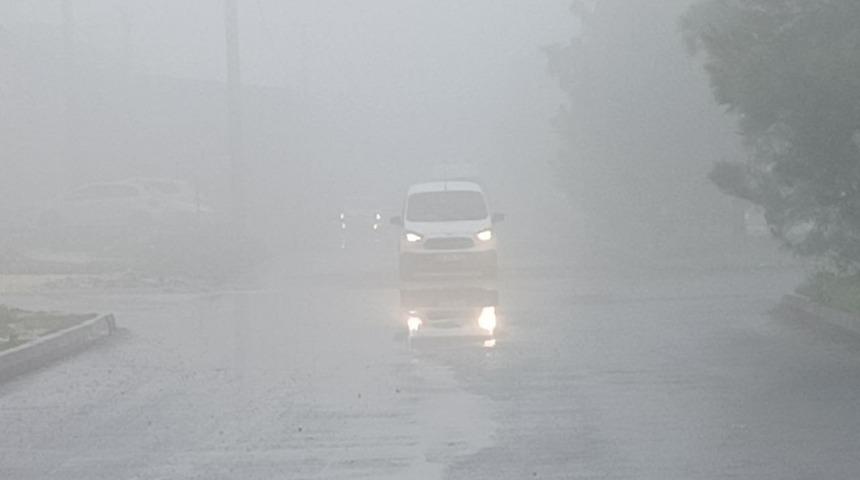 Şanlıurfa&rsquo;da yoğun sis etkili oldu