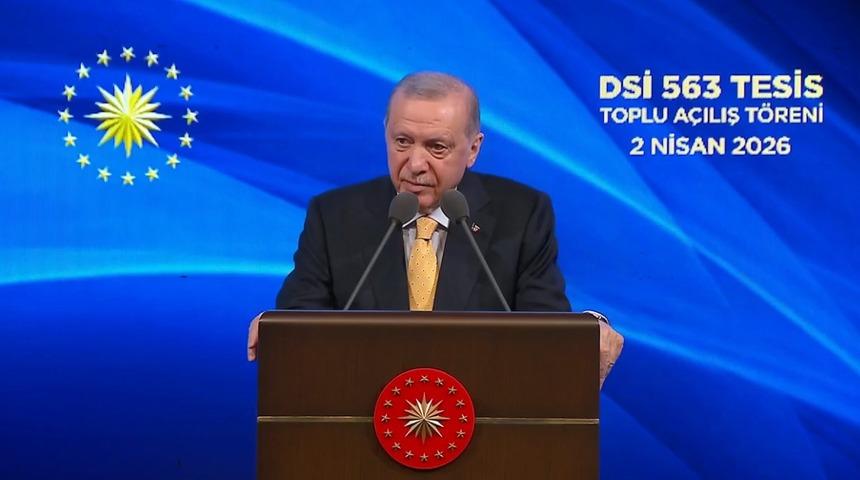 Erdoğan'dan kritik uyarı: "Petrol i&ccedil;in yapılan m&uuml;cadele su i&ccedil;in yapılacak"