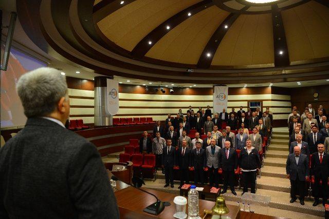 ATSO Meclis Başkanlığına Süleyman Özer Yeniden Seçildi