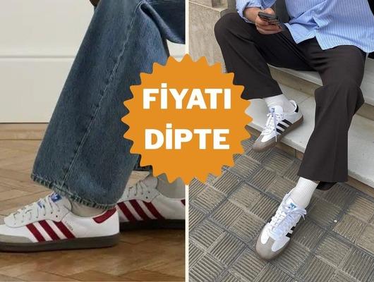 Sokak stilinin ikonu adidas Samba modellerinde b&uuml;y&uuml;k indirim başladı!