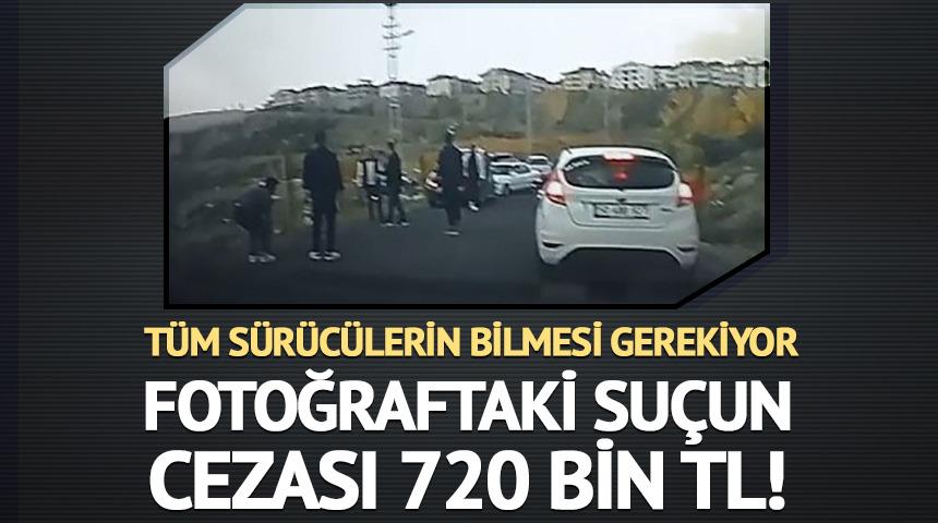Ara&ccedil;larını durdurup kavga ettiler: 720 bin TL ceza yediler