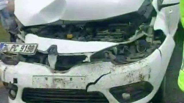 Diyarbakır’da cenaze konvoyunda kaza: 4 yaralı