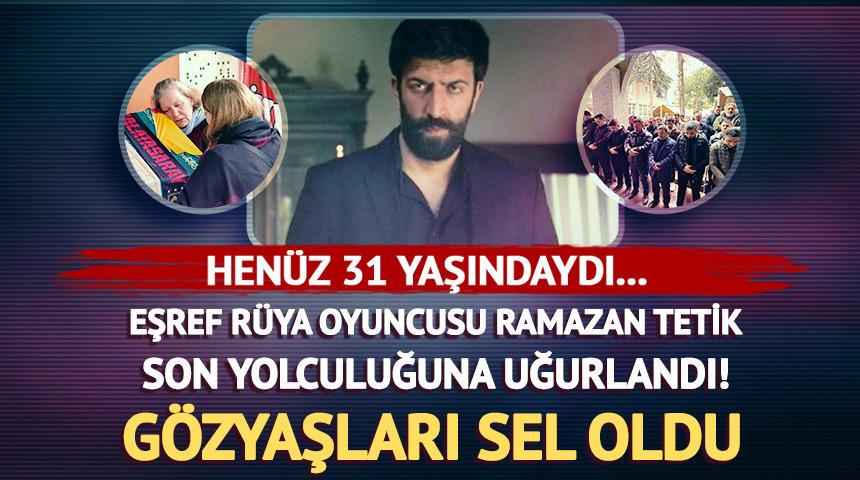 Son yolculuğuna uğurlandı! G&ouml;zyaşları sel oldu