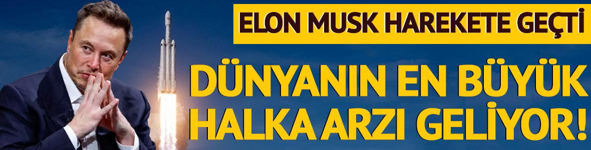 D&uuml;nyanın en b&uuml;y&uuml;k halka arzı geliyor! Elon Musk harekete ge&ccedil;ti