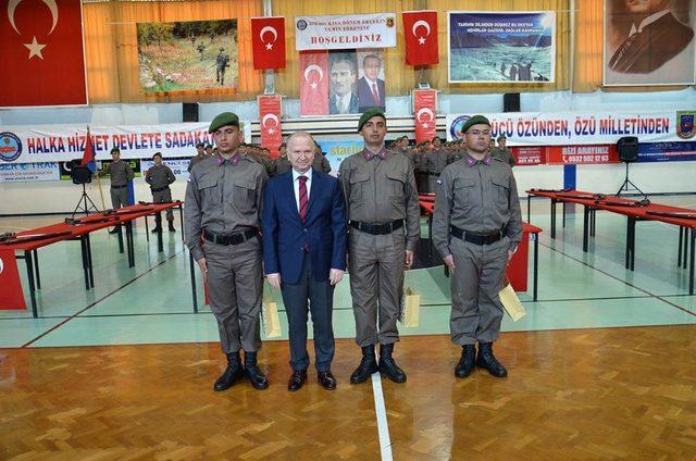 Tekirdağ’da kısa dönem erler yemin etti