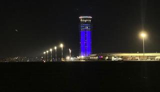 D&uuml;nya Otizm Farkındalık G&uuml;n&uuml;&rsquo;nde Sabiha G&ouml;k&ccedil;en Havalimanı Kulesi mavi renkle aydınlatıldı