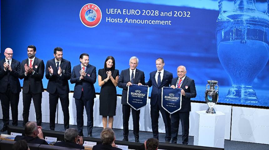 SON DAKİKA: UEFA Başkanı Ceferin'den İtalya'ya ultimatom! 2032 Şampiyonası i&ccedil;in T&uuml;rkiye senaryosu masada
