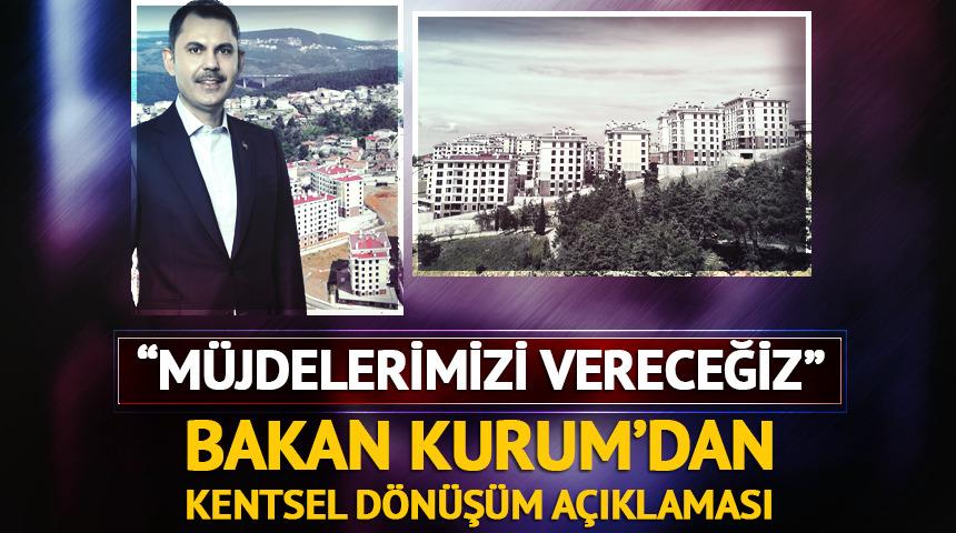 Bakan Kurum paylaştı: "İstanbul'umuz i&ccedil;in yeni m&uuml;jdelerimizi duyuruyoruz"