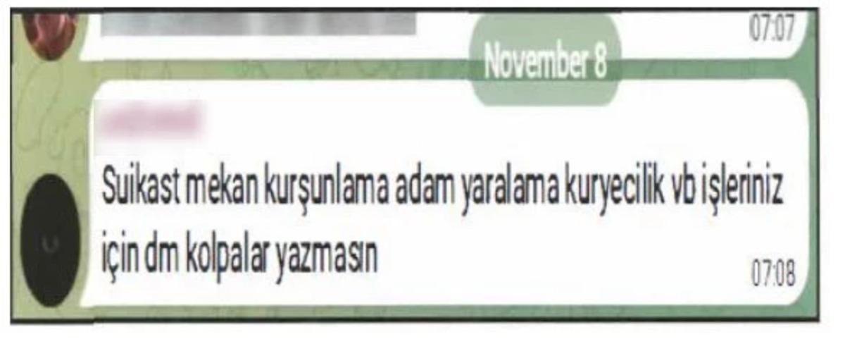 Tetik&ccedil;i men&uuml;s&uuml;... İlan verip, sipariş alıyorlar: İnfaz, bel altı bel &uuml;st&uuml;, mekan kurşunlanır 5