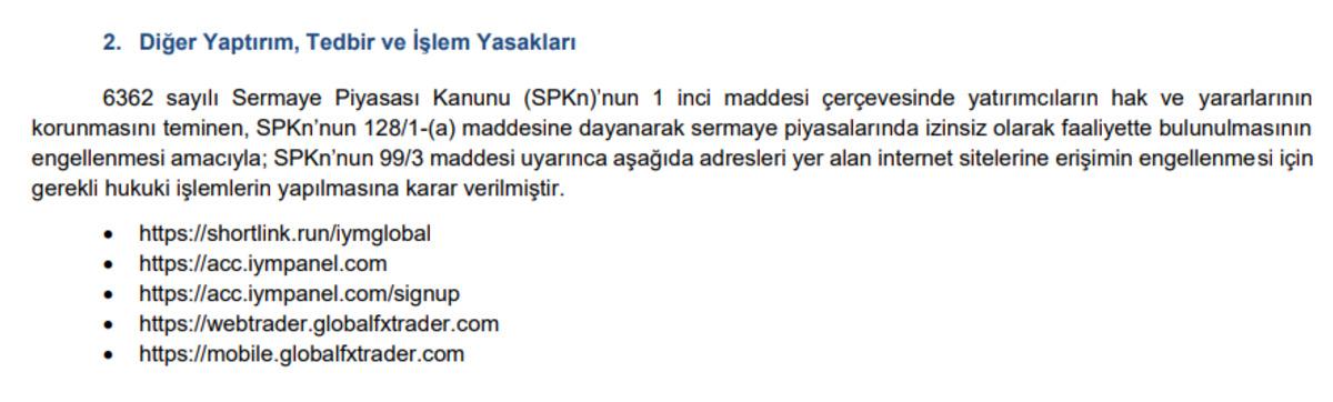 SPK&rsquo;dan ka&ccedil;ak sitelere erişim engeli geldi, G&ouml;rsel 1