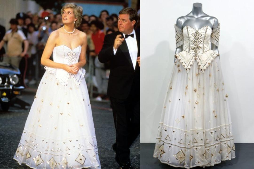 Prenses Diana&rsquo;nın giysileri m&uuml;zede