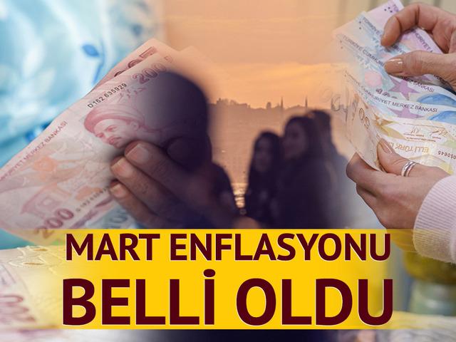 T&Uuml;İK Mart enflasyonunu a&ccedil;ıkladı!