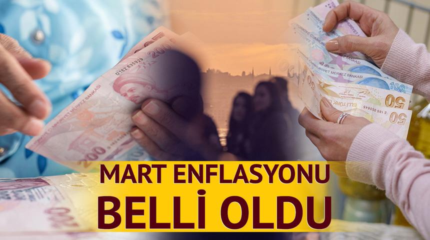 T&Uuml;İK Mart enflasyonunu a&ccedil;ıkladı!