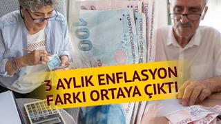 Emekli için yolun yarısı tamamlandı: 3 aylık enflasyon farkı belli oldu