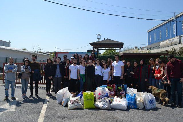 İGÜ öğrencileri “Yaşam Mücadelesine Ortak Ol’’ dedi