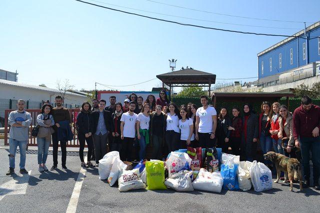 İGÜ öğrencileri “Yaşam Mücadelesine Ortak Ol’’ dedi