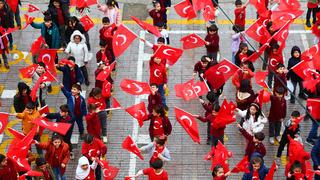 Öğrenciler milli takımın başarısını coşkuyla kutladı