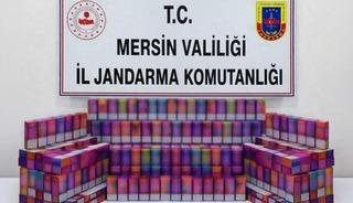 Mersin&rsquo;de 650 g&uuml;mr&uuml;k ka&ccedil;ağı elektronik sigara ele ge&ccedil;irildi