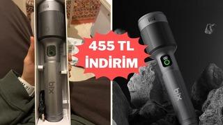 Elektrik kesintileri ve kamp için ideal: Bix el feneri indirimde