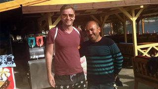 Hollywood yıldızı, Ölüdeniz'de