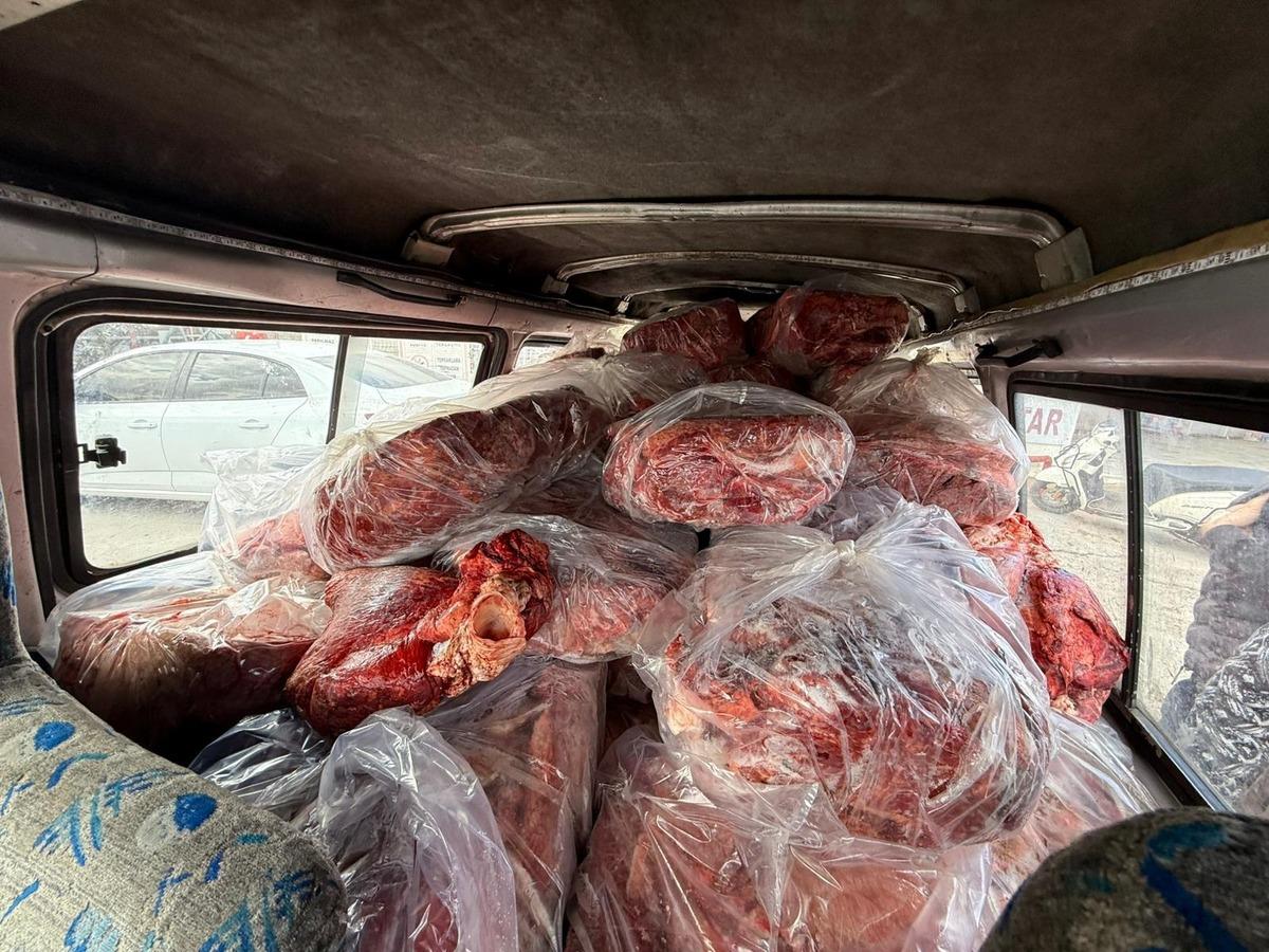 Y&uuml;zlerce kilo sakatatı o halde g&ouml;ren ekipler hemen harekete ge&ccedil;ti: S&uuml;r&uuml;c&uuml; g&ouml;zaltında 3