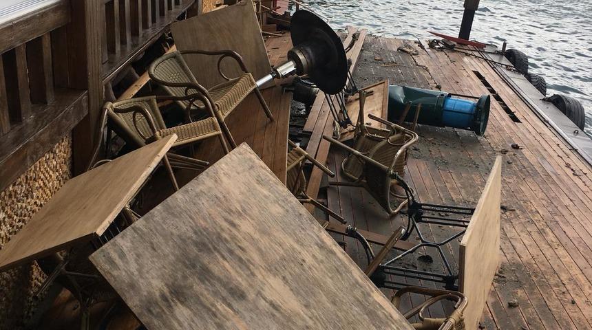 Yalıya çarpan gemi için bir haciz başvurusu daha