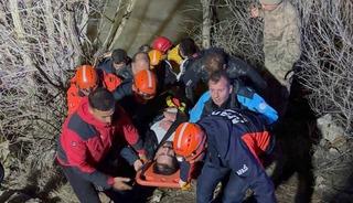 Erzurum&rsquo;da nefes kesen kurtarma operasyonu