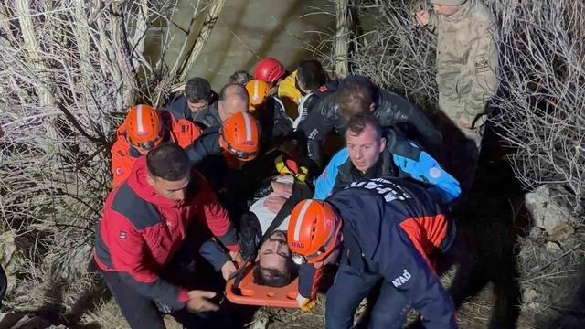 Erzurum’da nefes kesen kurtarma operasyonu