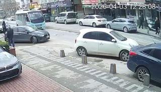 Maltepe'de yolcu minib&uuml;s&uuml;yle otomobil &ccedil;arpıştı: 3 yaralı