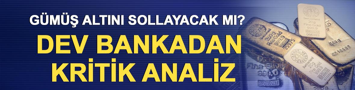 G&uuml;m&uuml;ş altını sollayacak mı? İsvi&ccedil;reli dev bankadan kritik analiz