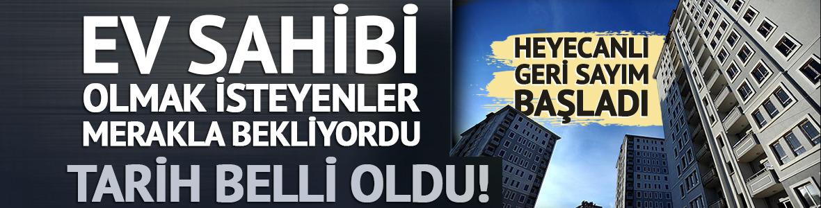 TOKİ İstanbul &ccedil;ekiliş tarihi belli oldu