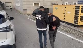 15 yıl hapis cezası bulunan firari h&uuml;k&uuml;ml&uuml; yakalandı