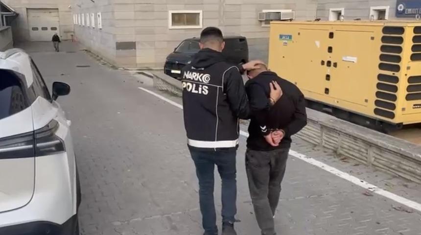 15 yıl hapis cezası bulunan firari h&uuml;k&uuml;ml&uuml; yakalandı