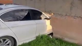 Batman’da otomobil ihata duvarına çarptı: 1 yaralı