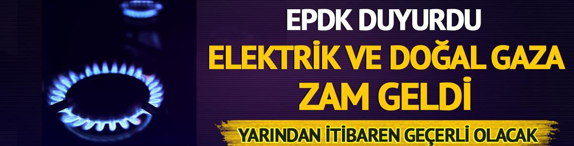 Elektrik ve doğal gaza y&uuml;zde 25 zam geldi