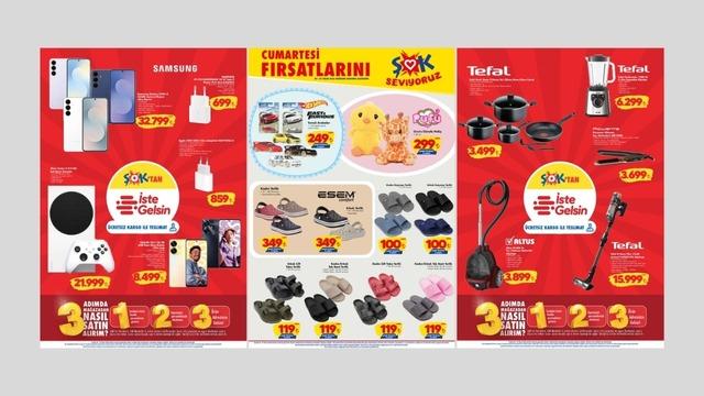 ŞOK'a Xbox Series S Oyun Konsolu geliyor! 4 Nisan 2026 ŞOK aktüel katalog yayınlandı!