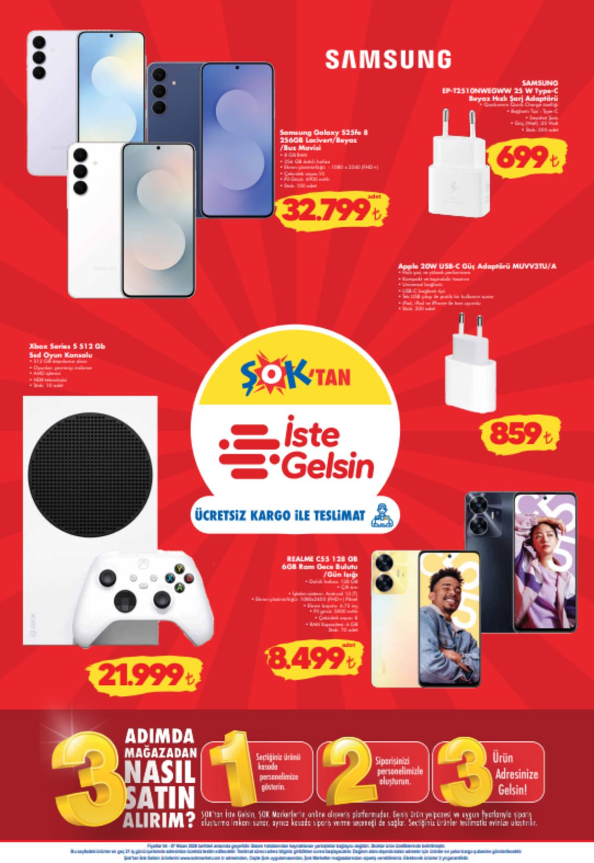 ŞOK a Xbox Series S Oyun Konsolu geliyor! 4 Nisan 2026 ŞOK aktüel katalog yayınlandı! 3