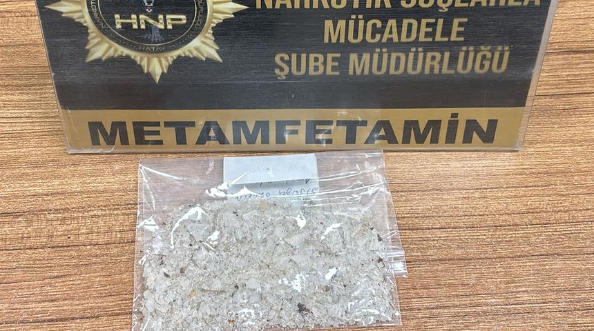 Hatay'da uyuşturucu denetimi! 2 kişi tutuklandı