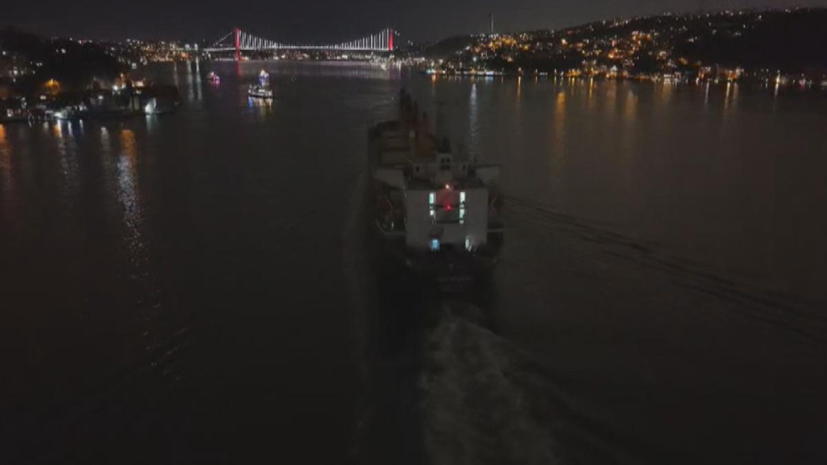 İstanbul Boğazı'nda gemi arızası: Boğaz trafiği çift yönlü askıya alındı